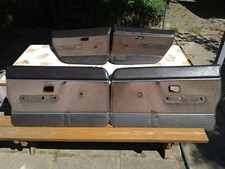 Audi 90 B2 Typ81 Typ85 90 80 4000 Braun Türkarten Verkleidungen 4x