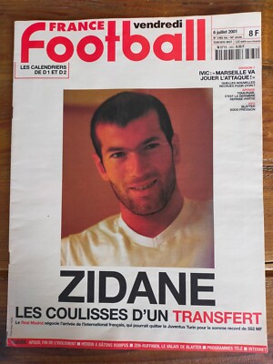 Magazine France Football – Spécial Zidane / Real Madrid – Bon état