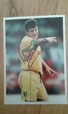 Rob Newman Norwich City  Hand Signed 7x5 bordered photo Autograph