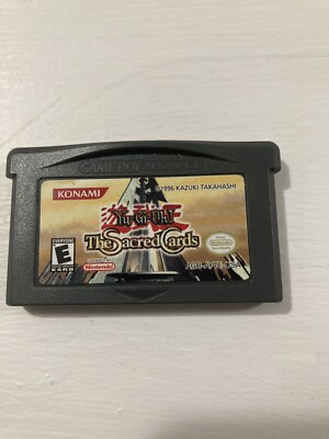Yugioh The Sacred Cards Nintendo GameBoy Advance GBA Cartridge Only