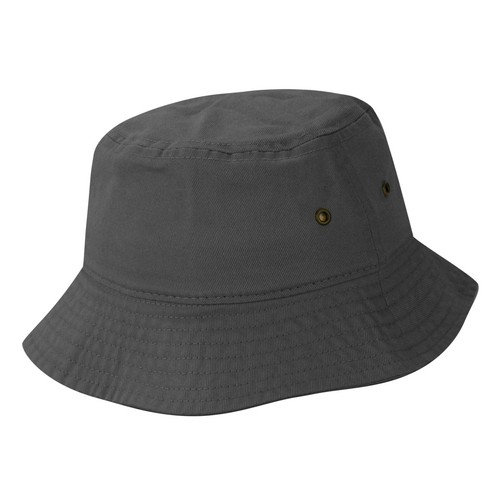 Bucket Hat - Kids Washed Cotton Travel Bucket Packable Hat K1500 T1500 - Picture 47 of 53