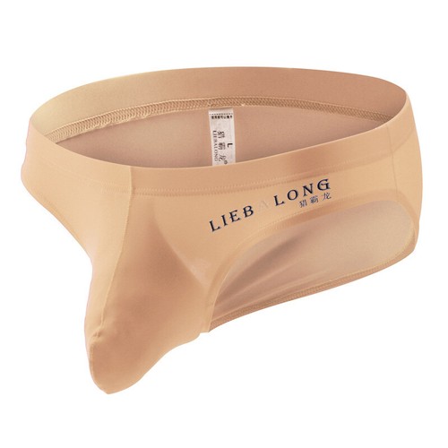 Mens Ice Silk Briefs Sexy Low Waist Bikini Panties Pouch Breathable Underwear﹜ - Picture 5 of 30
