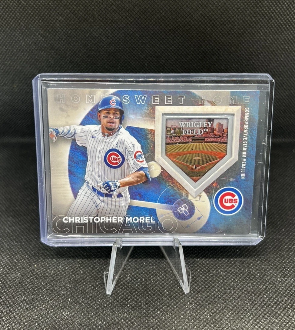 2024 Topps Christopher Morel Home Sweet Home Medallion Gold #/75 Cubs Wrigley