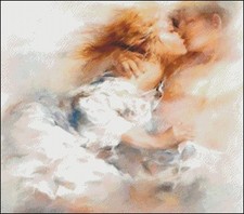Needlework Crafts Full Embroidery Counted Cross Stitch Kits 14 ct Lovers