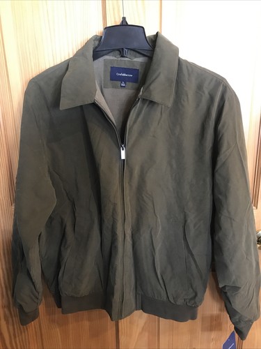 Croft \u0026 barrow Men Army Green Fleece 