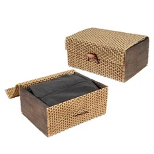 Granulated Bamboo Charcoal Odor Absorber Bag in Decorative 6.25"x4.75"x3" Box
