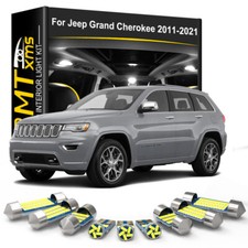 19pcs White Led Interior Lights Package For 2011-2020 Jeep Grand Cherokee Wk2