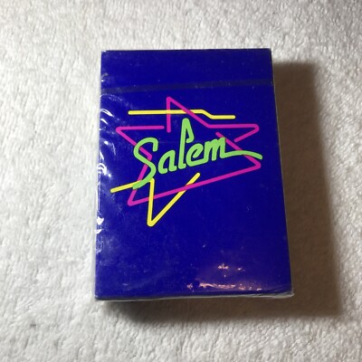 VINTAGE SALEM CIGARETTES PLAYING CARDS. (FACTORY SEALED)