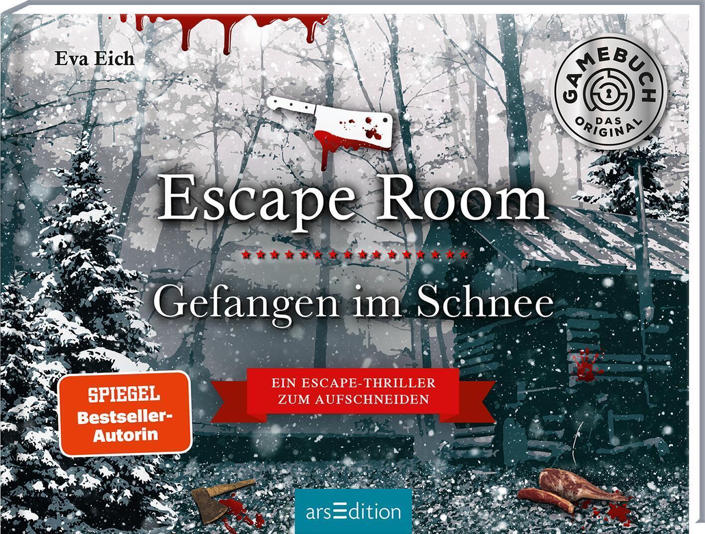 Thumbnail - Escape Room. Gefangen Schnee Ein Escape-krimi Zum Aufschneiden Eva