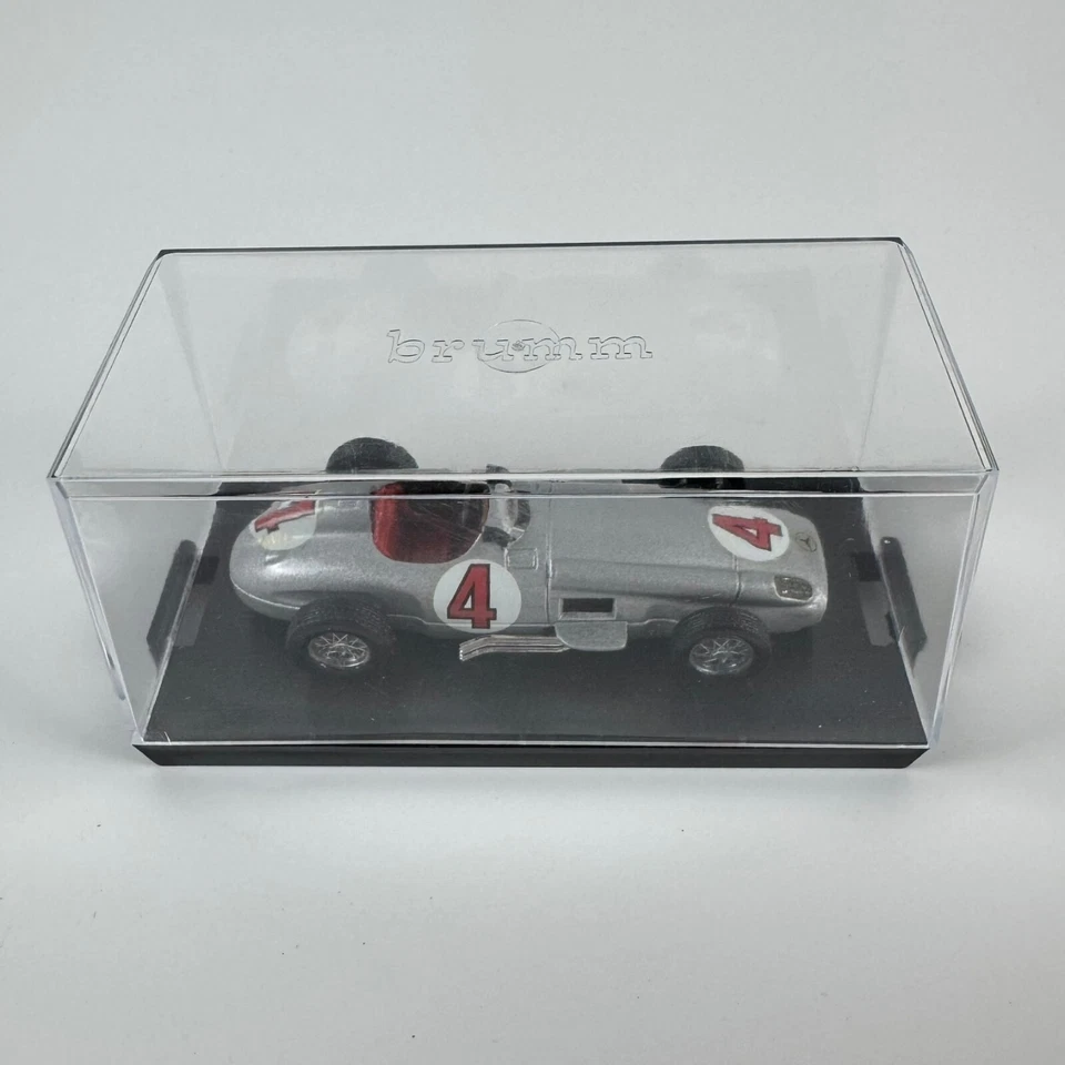 Brumm 1/43 1993 Fangio series S022 Mercedes W196 Swiss Grand Prix 1954 boxed - Image 2 of 4