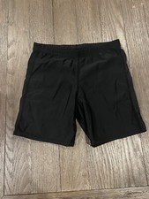 Mens Bodybuilding Jock Shiny Spandex Compression Tights Shorts Black Booty M