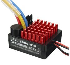 AJL 6860 RTR RC Car Brushed ESC Not Hobbywing. For Kyosho Tamiya Losi. UK Stock