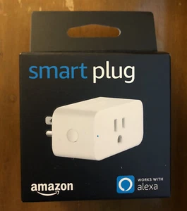 Nouvelle marque Amazon Smart Plug - Blanc Alexa Vocal Ships ASAP!