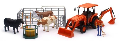 Haras avec chevaux et enclos - 5221 - ® France