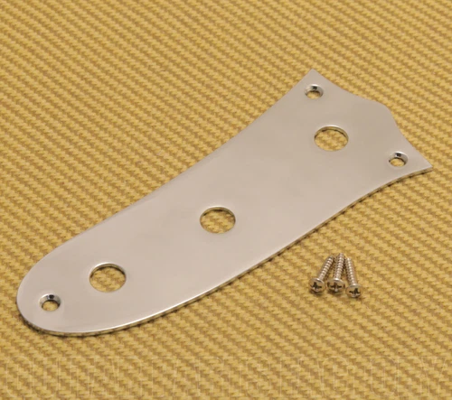 AP-8668-010 Chrome Mustang, Cyclone, Jag-Stang Guitar Control Plate