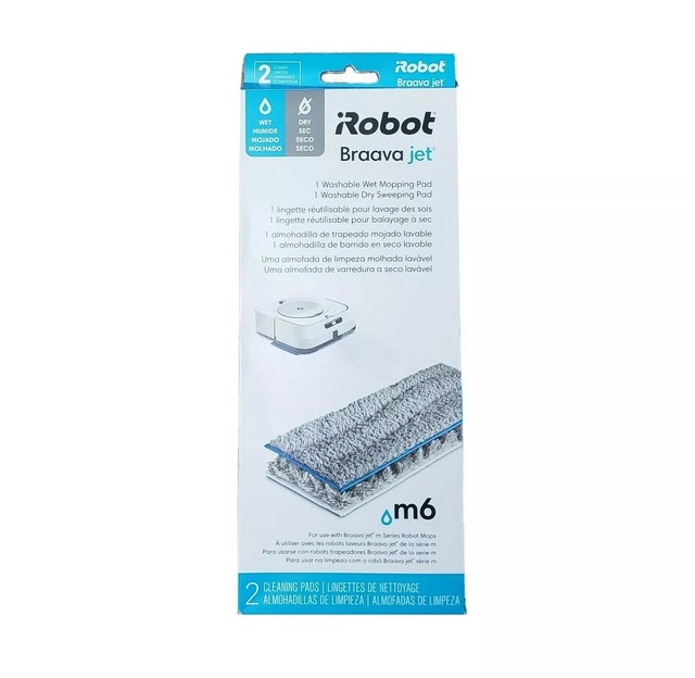 braava jet m6 mopping pads