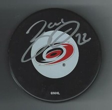 Zac Dalpe Signed Carolina Hurricanes Puck