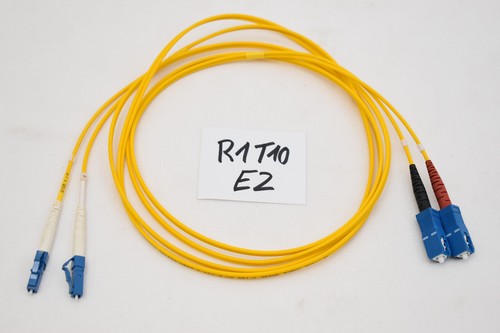 Diverse Glasfaser LWL Fiber Optic Patchkabel SC/LC/ST/Duplex/MTRJ Ex. Bundeswehr - Bild 11 von 318