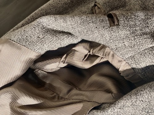 Ermenegildo Zegna Couture Herren Wolle/Kaschmir Grau Jacke Größe EU52 Neuwertig! - Bild 7 von 8