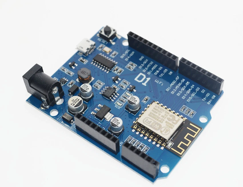 ESP-12F WeMos D1 WiFi UNO Board Based ESP8266 for Arduino Compatible IDE - Imagen 3 de 4