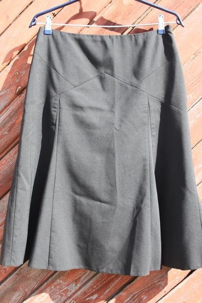 Women Laura Ashley Skirt Black 38 / M / 46 #A31R