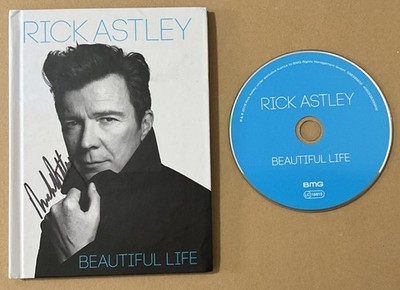 SIGNED Rick Astley Beautiful Life Cd Deluxe Book Edition Autographed SAW Related