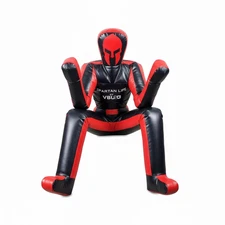 Brazilian Jiu Jitsu Grappling MMA Fighting Training Dummy WWE Wrestling Red/Blk