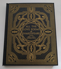 VTG 1947 All the Love Poems of Shakespeare Eric Gill Engravings Book UNNUMBERED!