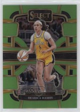 2024 Panini Select WNBA Concourse Neon Green Prizm 45/75 Dearica Hamby #77 00jz