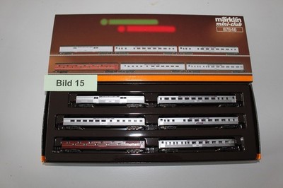 Märklin mini club, Spur Z, Art. 87846, US-Wagenset ''Streamliner'', Atlantic Coast
