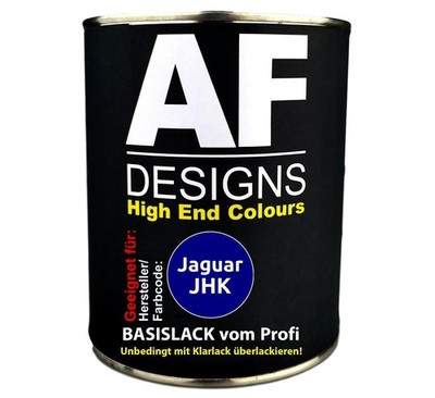 250ML Autolack für Jaguar JHK Caesium Blue Perl Basislack spritzfertig