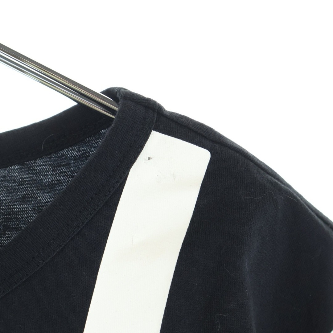 Moncler Logo Print Crew Neck Short Sleeve T-shirt Top Black F10938C70710 Used 78 thumbnail 5