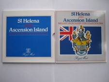 St Helena & Ascension Island 1984 Royal Mint Brilliant Uncirculated 6 coin set