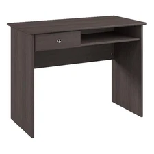 Bush Cabot 40"W Engineered Wood Writing Desk in Heather Gray