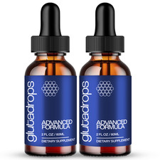 GlutaDrops, Official Gluta Drops Supplement for Skin and Body (2 Pack)