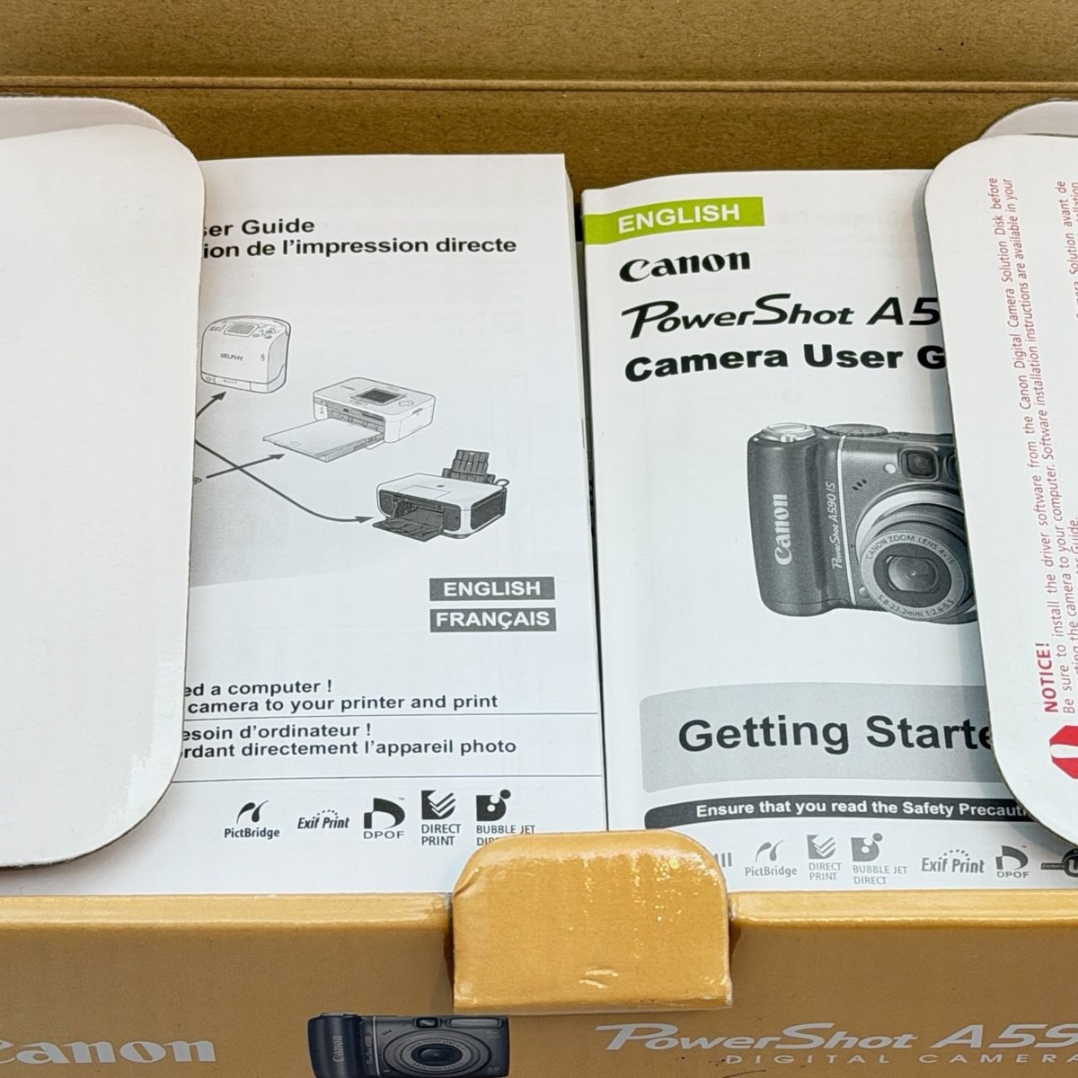 Canon PowerShot A590 IS 8.0MP Digital Camera - Gray for sale