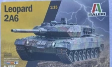 Italeri 6567 1:35 Leopard 2A6 Military Tank Model Kit