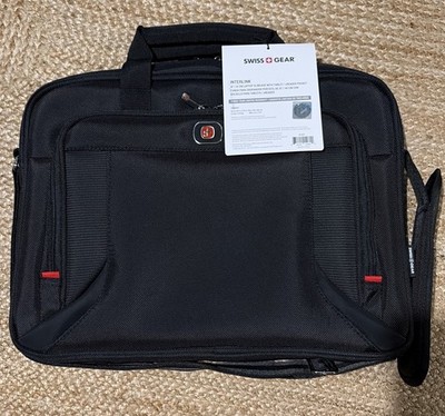 Swiss Gear Interlink 16  Laptop slim case w/tablet pocket Messenger Bag NEW