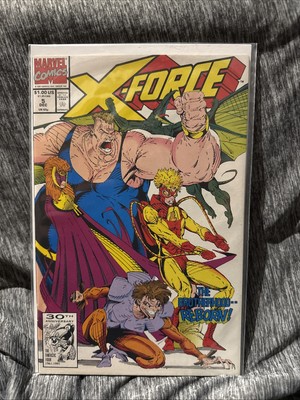 X-FORCE # 5 NEW BROTHERHOOD OF EVIL - 1991 EARLY DEADPOOL