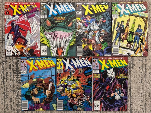Uncanny X-Men #230 232 235 236 237 238 239 Marvel Comics