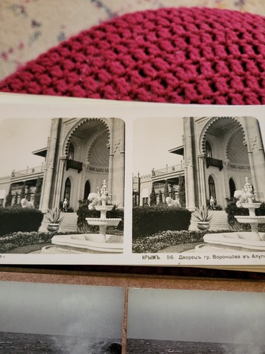 Antike Stereo Betrachter x2 und große Menge Karten Lot - Bild 9 von 21