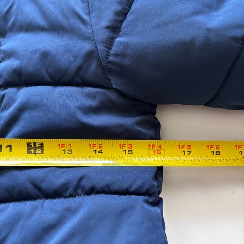 Ultimative Schneejacke Kinder Gr. 5-6 marineblau gesteppt wattiert Kunstfell Kapuze dicker Mantel - Bild 8 von 12