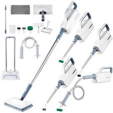 1500W STEAM MOP FLOOR CLEANER CARPET WASHER HAND-HELD STEAMER FOR HARD FLOOR NEW