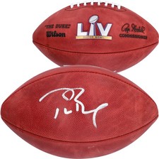 Tom Brady Tampa Bay Buccaneers Super Bowl LV Champions Signed SB LV Pro Football