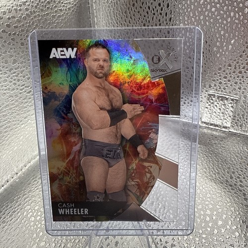 2025 SkyBox Metal Universe AEW Cash Wheeler eX Century #EX-75 Bonus Base Karte - Bild 2 von 5