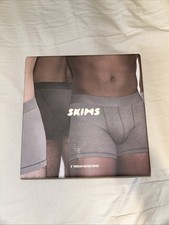 SKIMS COTTON MENS 3" BOXER BRIEF 3-PACK | VERDANT MULTI