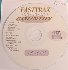 George strait Karaoke CDG Brad Paisley Jason aldean Trace adkins Rascal flatts