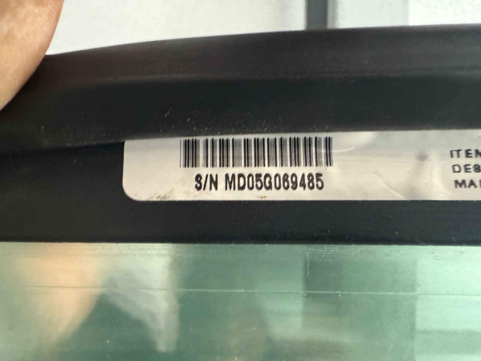 Hussmann Reach-in Freezer / No Fog Glass-Door. Part # 0458381