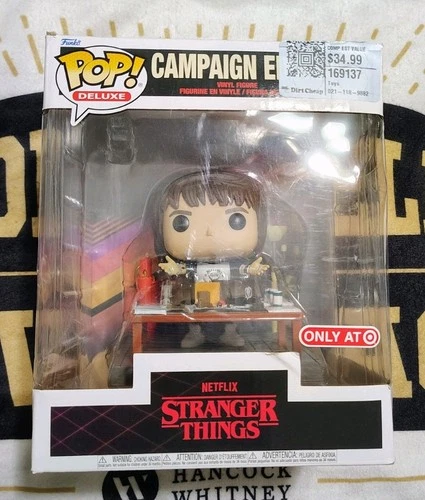 Campaign Eddie #1477 Stranger Things Target Exclusive Funko Pop