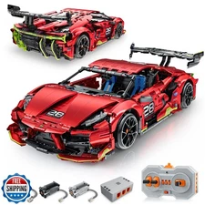 OWNONE 1 Remote Control Super Car Building Kits, 1835PCS Techniqu